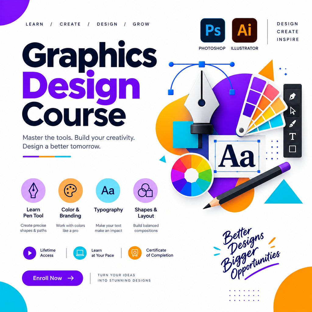 Professional Graphics Design Full Course